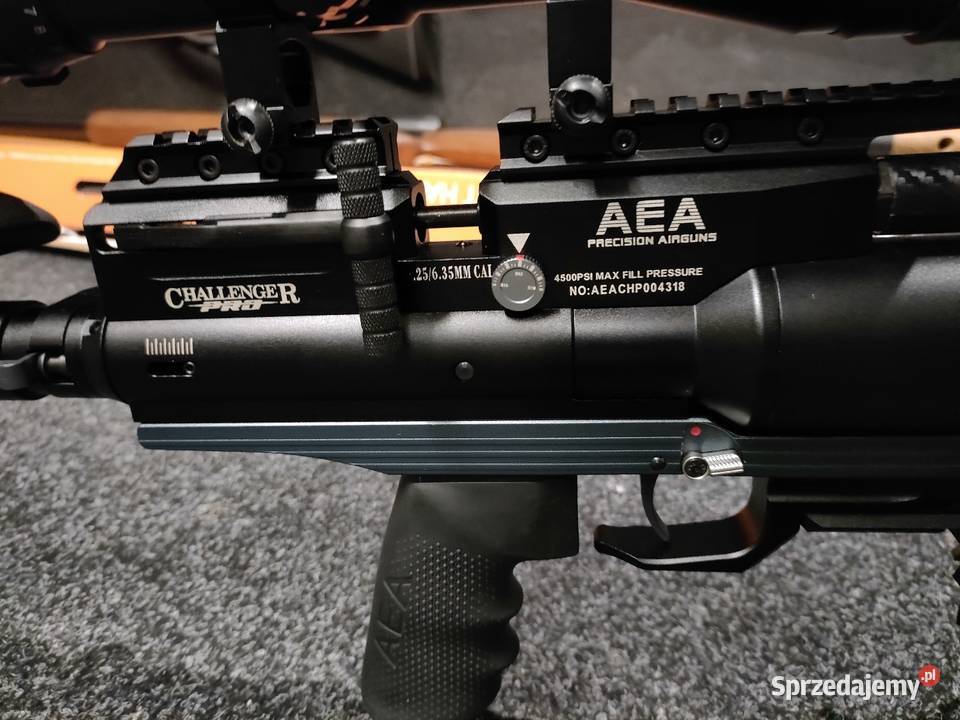Wiatrówka PCP AEA CHALLENGER PRO3 635mm Luneta Częstochowa sprzedam