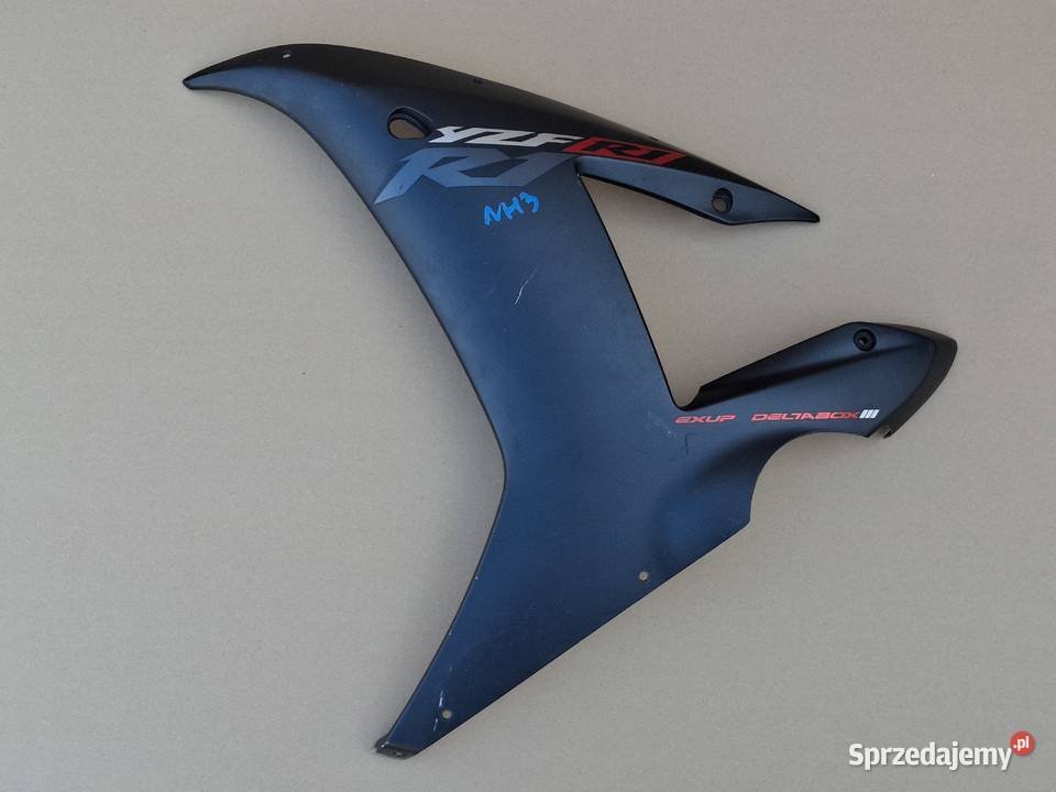 YAMAHA R1 0203 BOCZEK LEWY OSŁONA BOK OWIEWKA Bieleń