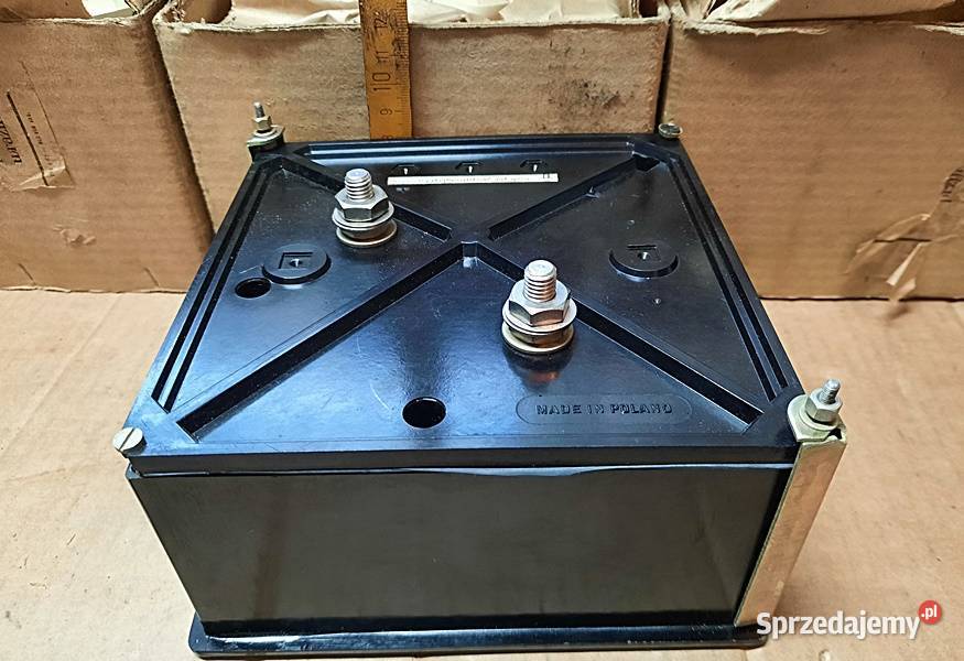 Amperomierz tablicowy 060 A Lumel 1963 r Pozostałe wielkopolskie