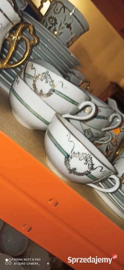 filiżanka i talerzyk syg Ct Altwasser Silesia i Gdańsk