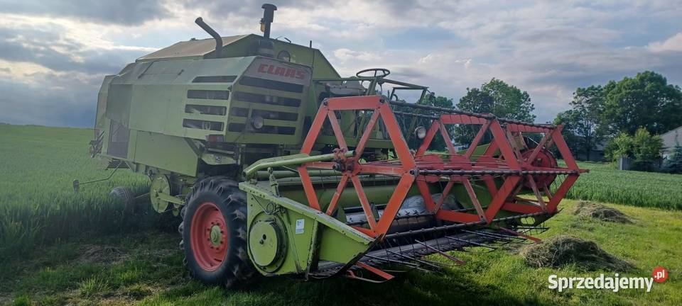Kombajn zbożowy Claas Consul z sieczkarnią Heder nieuszkodzony Zbożowe Mostek