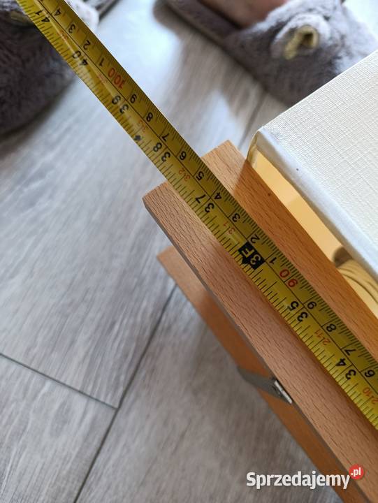 lampa sufitowa na drewnie Poznań