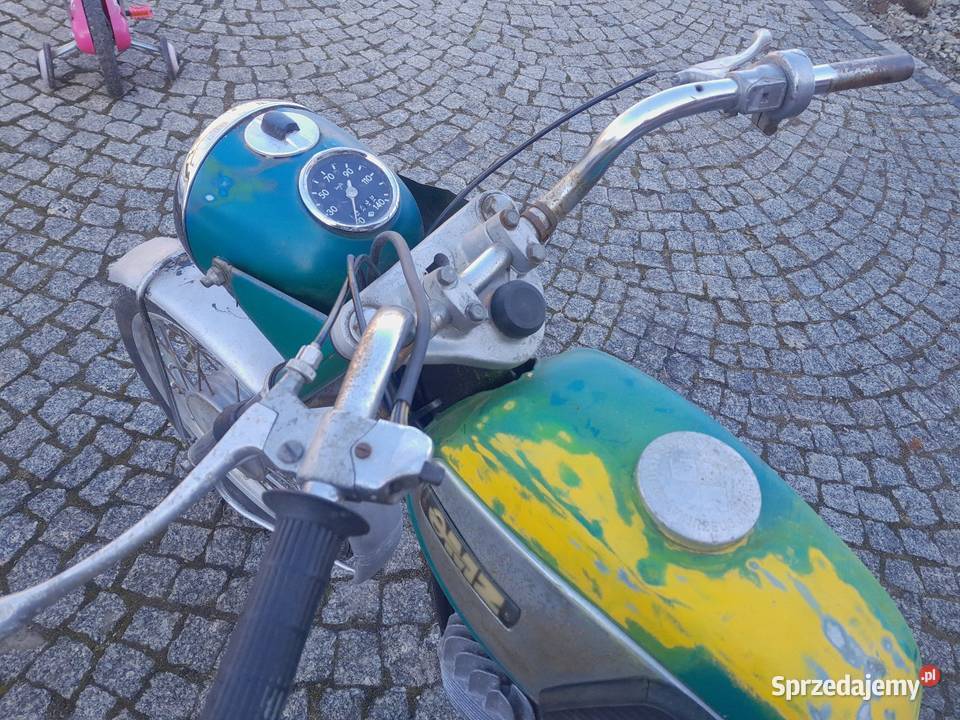 Mz ts 125 z dokumentami Mirzec
