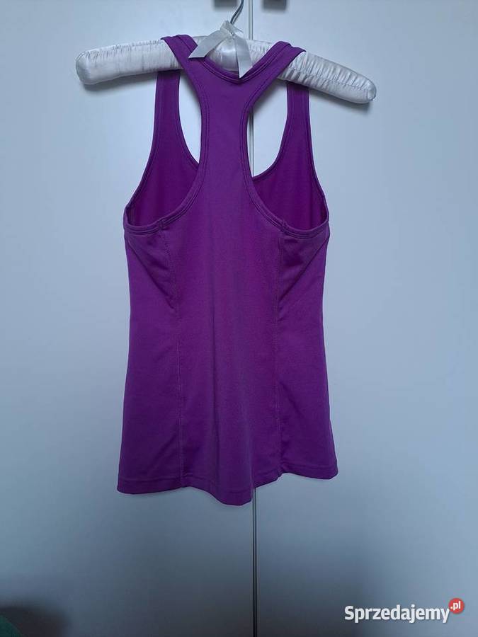 HM Sportowy top sportowa bokserka fioletowa Warszawa