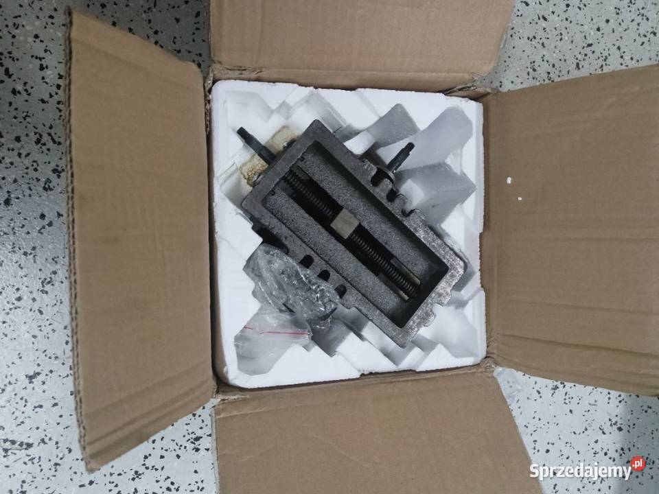 Imadło maszynowe krzyżowe Vice mm75 steel 2ax Białystok sprzedam