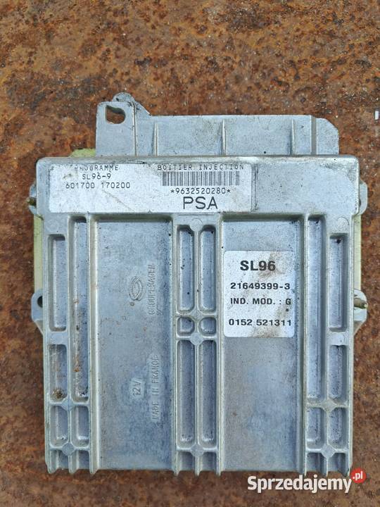 Sterownik silnika pegueot 307 20hdi