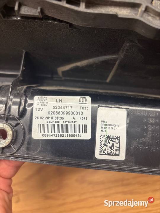 Lampa lewa tył Fiat doblo 2019 Mikołów