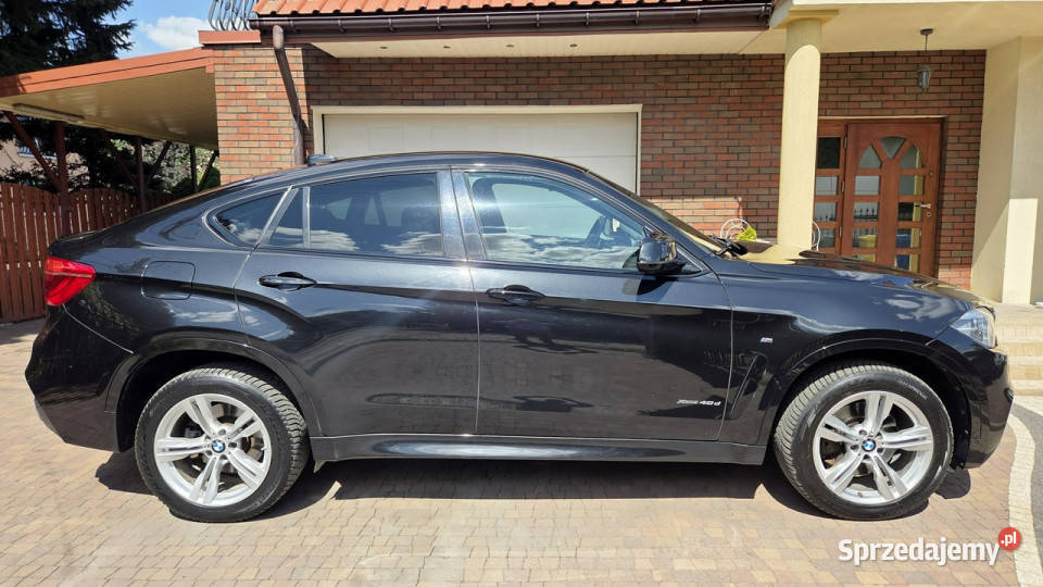 BMW X6 X6 XDRIVE 40D M PAKIET Salon Polska stan klimatyzacja Aleksandrów Łódzki