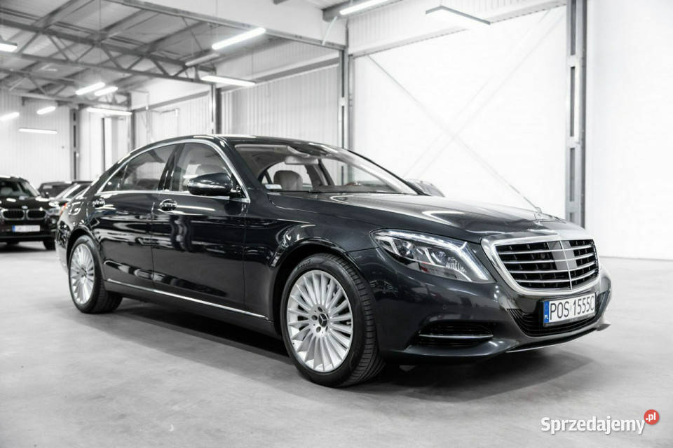 Mercedes S 500 4Matic Long 47 V8 455 Salon wspomaganie kierownicy
