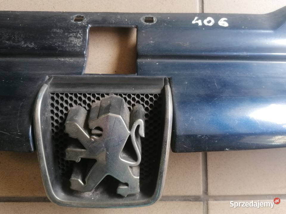 grill atrapa 9616258477 logo Peugeot 406 r9599 osobowe Piotrków Trybunalski sprzedam
