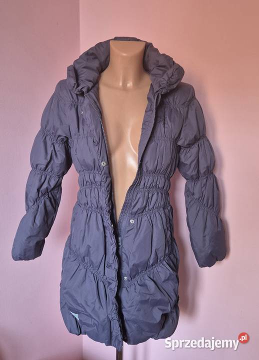 Płaszczyk dziewczęcy niebiesko liliowy rozmiar Brzesko sprzedam