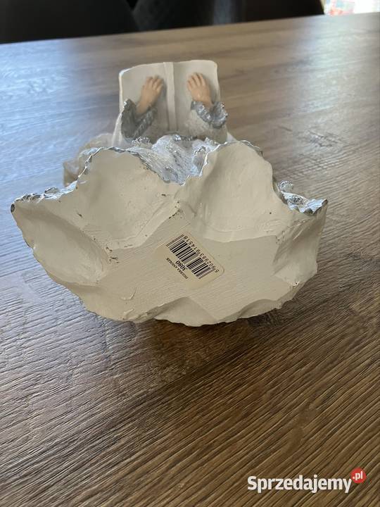 Gipsowa figurka Aniołek 25 wysokości biały Lublin