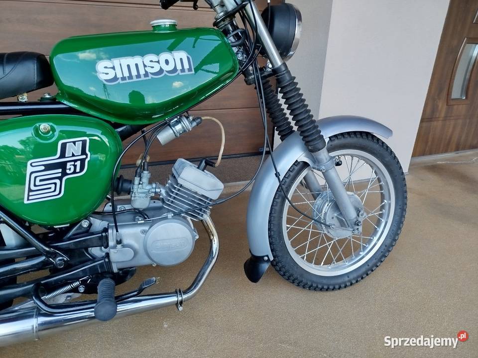 Simson S51 1989 r dwusuwowy Pajęczno sprzedam