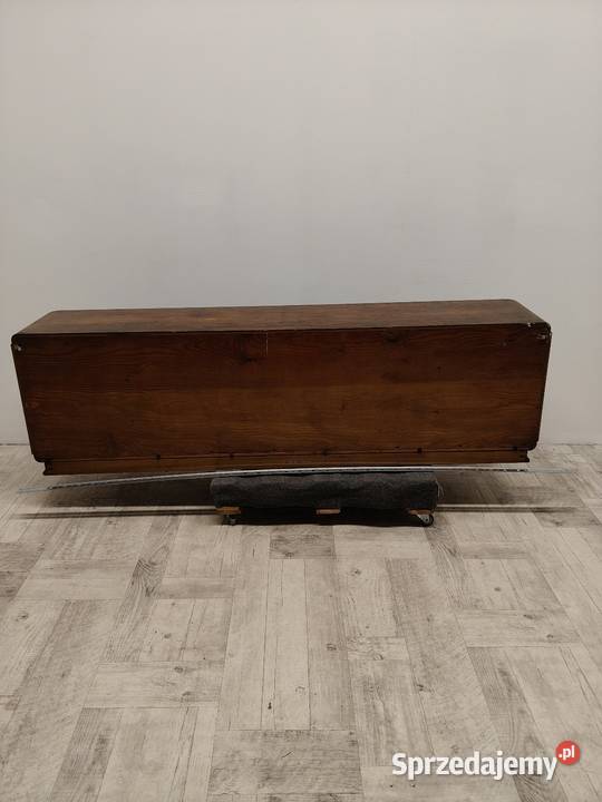 witrynka półka wisząca Art deco fornir orzech Radomsko sprzedam