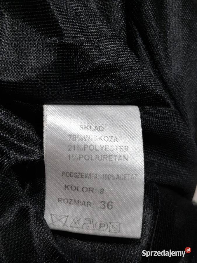 Elegancka dzianinowa sukienka S Caterina Leman Inny materiał małopolskie Kraków
