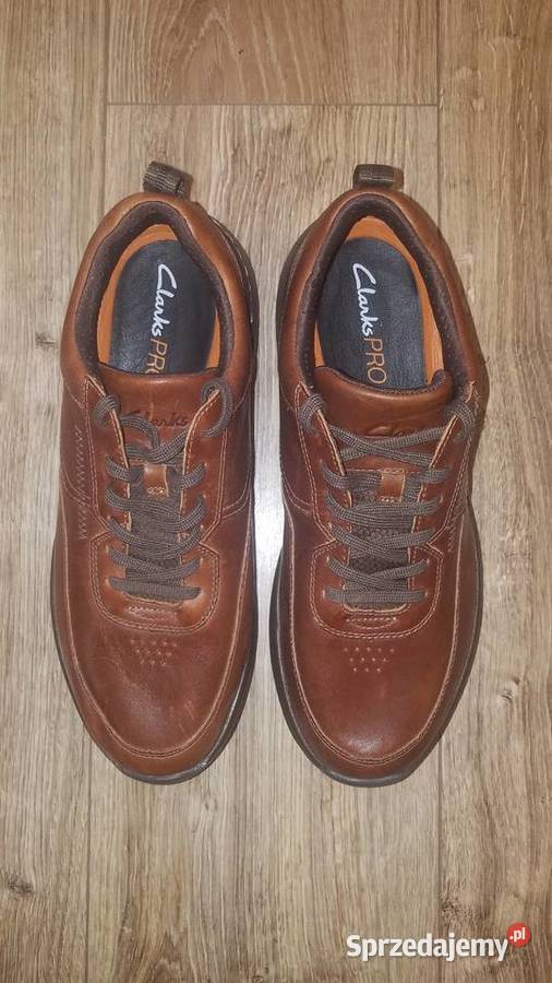 Buty CLARKS Pro Lace 4243 275 Skórzane półbuty Półbuty Białystok sprzedam