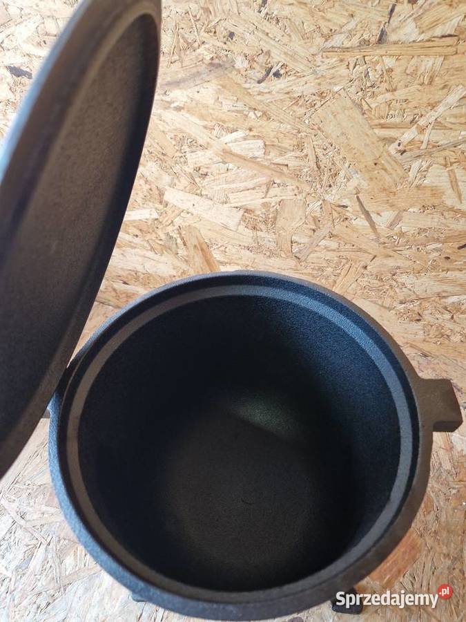 Kociołek stojący żeliwny garnek KlonBerg 8 l Głogowa