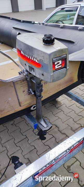 Silnik zaburtowy Mariner 2hp spalinowy łódka Olsztyn