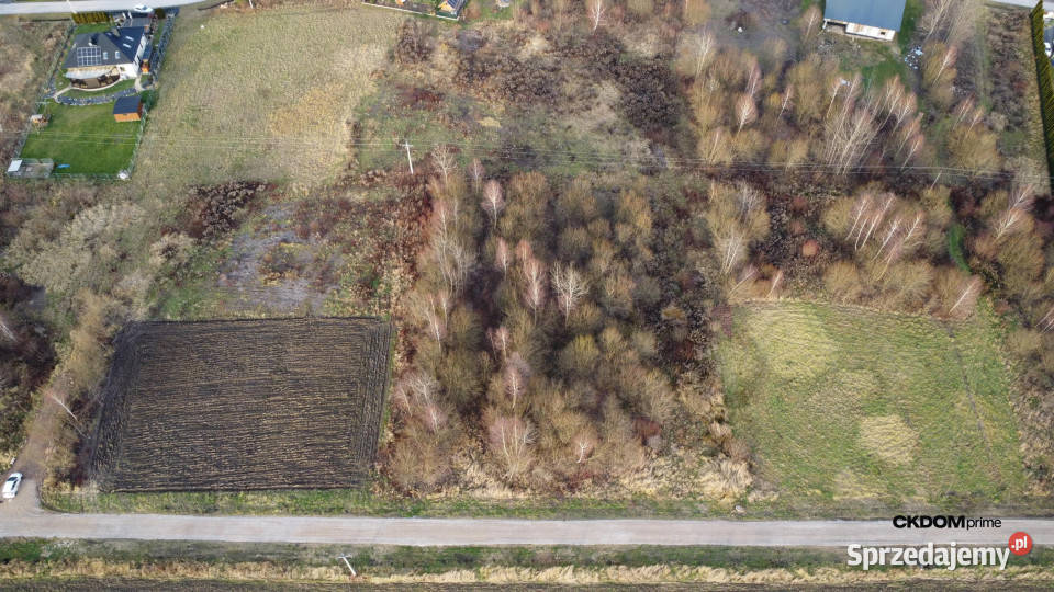 Działka budowalana 1448 m2 Oblęgorek gmStrawczyn utwardzona