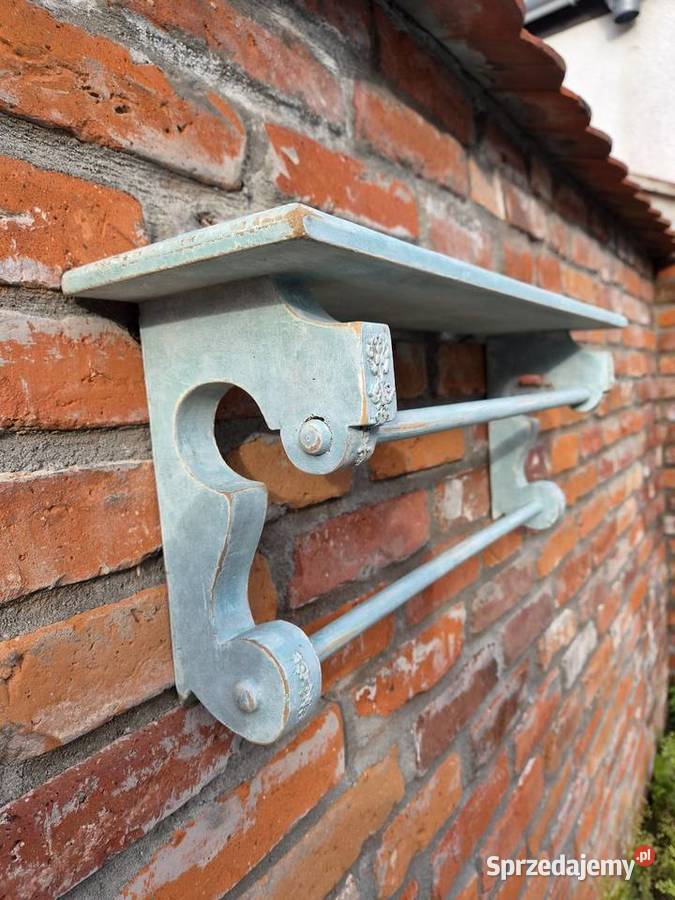Stara ludowa półka w stylu shabby chic zachodniopomorskie
