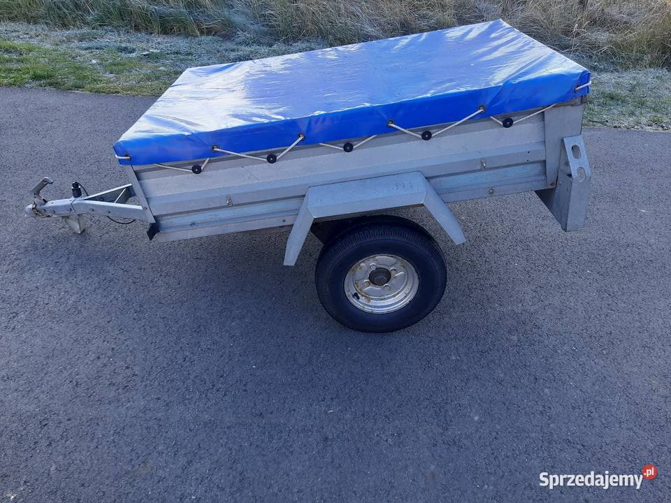 Przyczepka samochodowa Skokowa