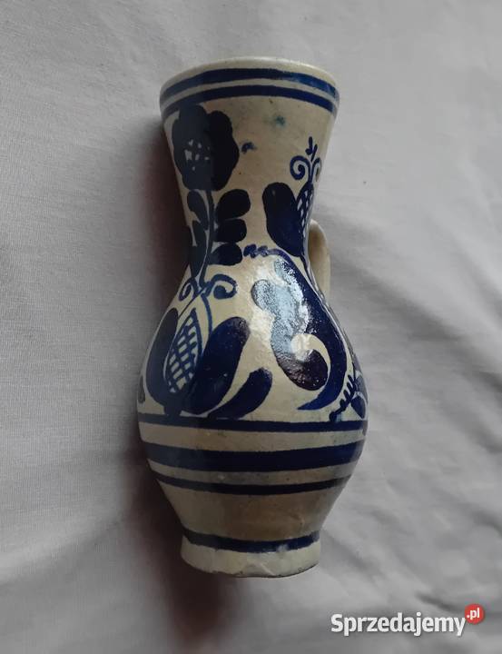 Ceramiczny dzbanek ręcznie zdobiony Korond Koźminek