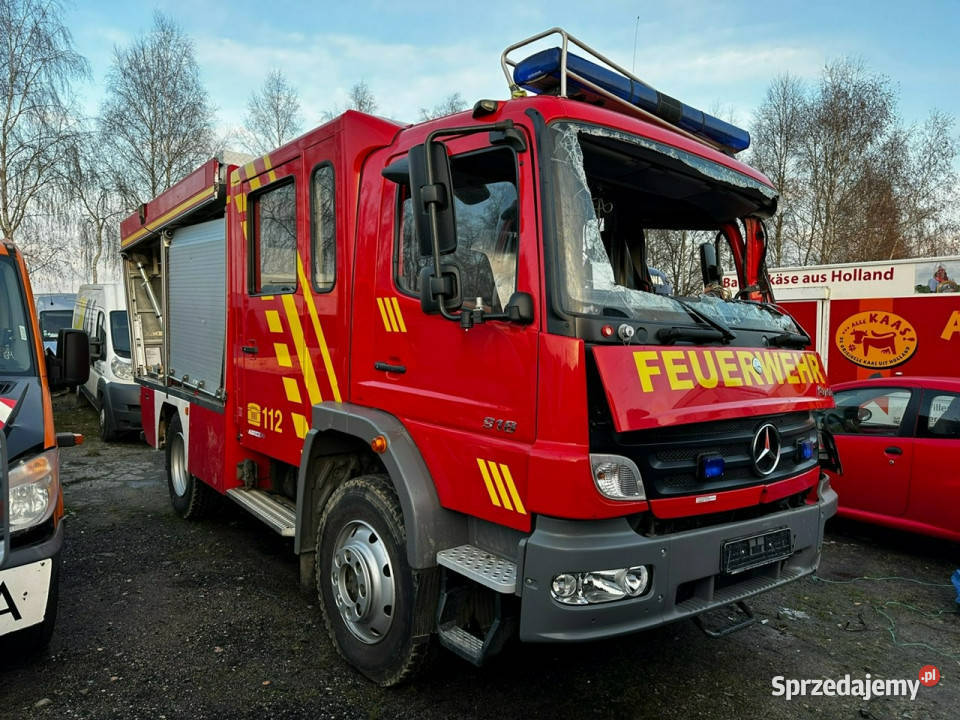 pożarnicze Mercedes Atego 918 Straż Pożarna 4X4 sprzedam