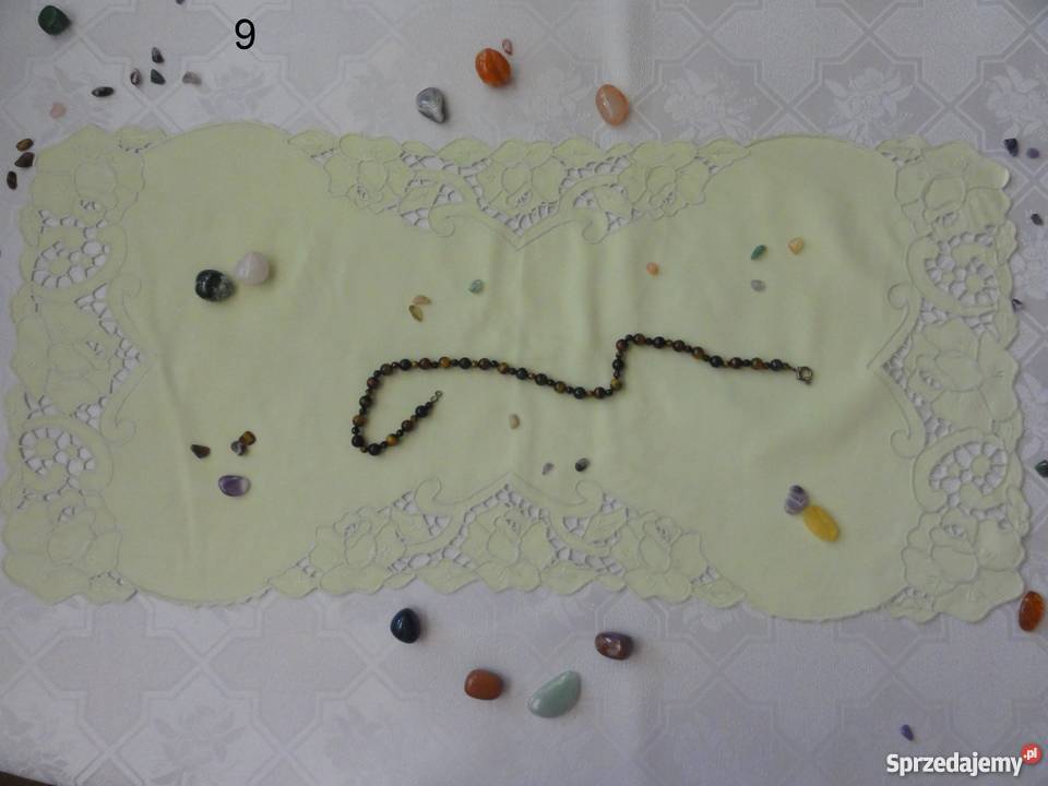 Serwetki kolorowe zielone wyszywane haf odcienie zieleni Lublin