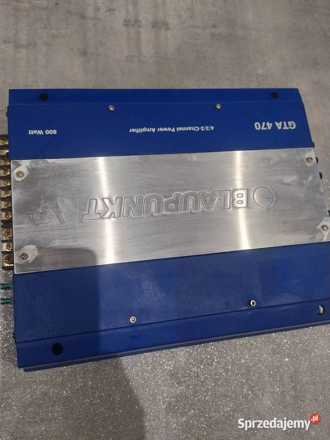wzmacniacz Blaupunkt GTA 800w Wzmacniacze Łęka