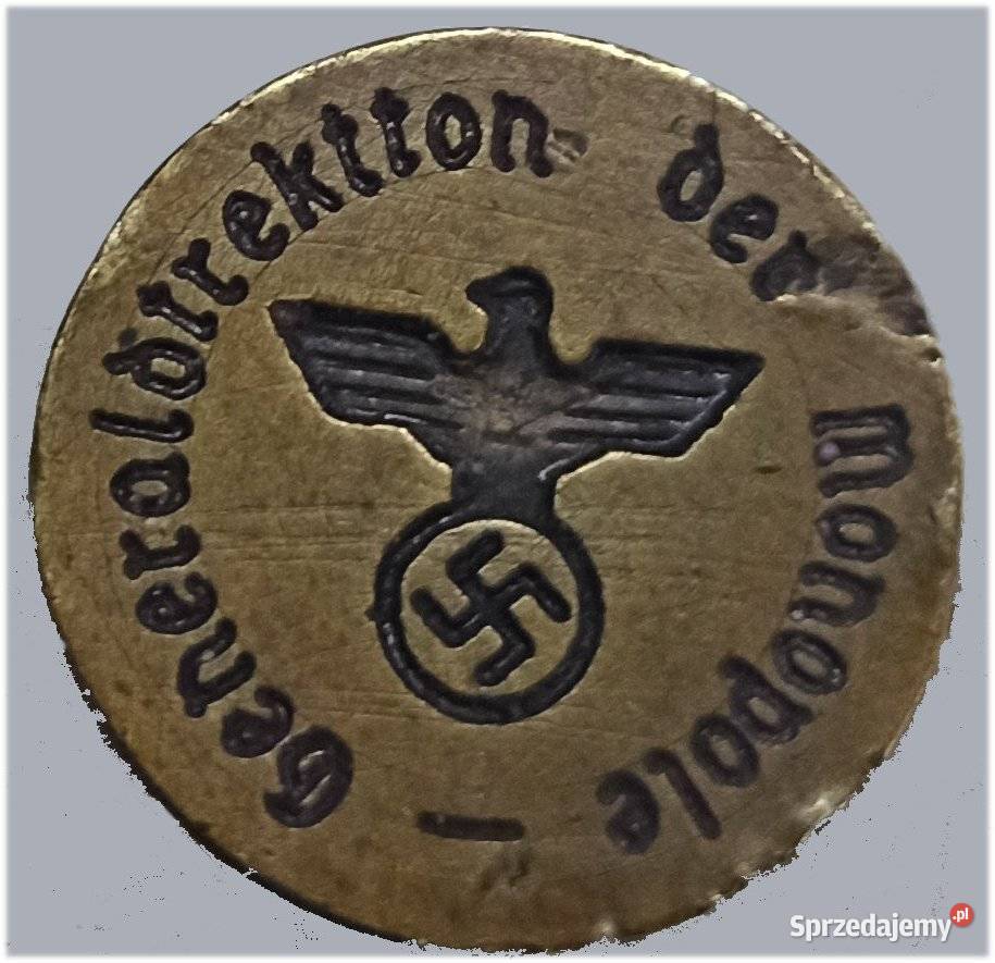 Stempel z okresu II WŚ Generaldirektion der Warszawa sprzedam