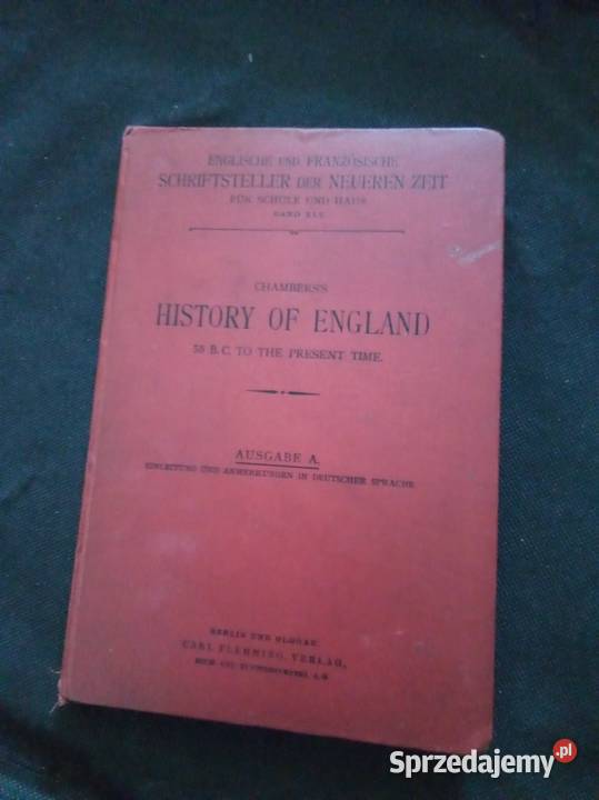 History of England Klapperich twarda Książki naukowe i popularnonaukowe mazowieckie Warszawa