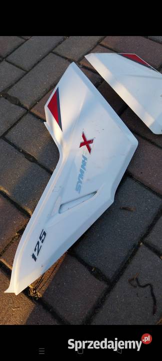 SYM NH 125 owiewki boczne łódzkie Zduńska Wola