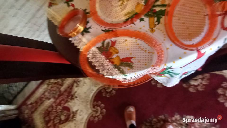 Zastawa stołowaszkło ołowiowe mazowieckie Warszawa