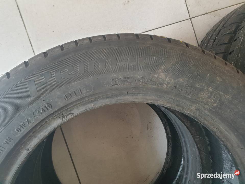 Opony Michelin Primacy HP 20555r16 Dobre Miasto