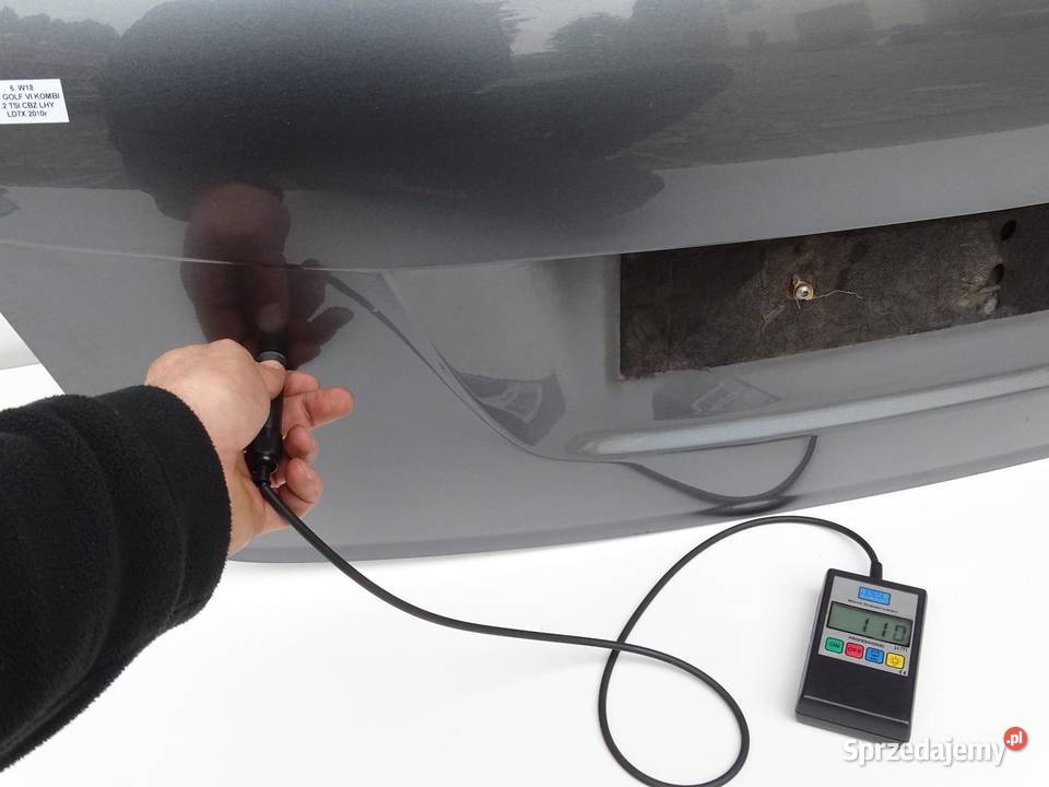 KLAPA TYŁ TYLNA BAGAŻNIKA SZYBA LD7X VW GOLF VI