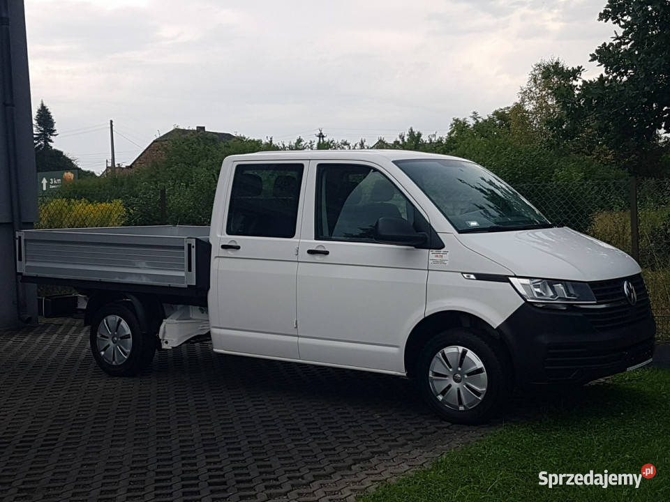 Volkswagen Transporter T6 DOKA 6OSÓB PAKA Rok produkcji 2021 Poręba