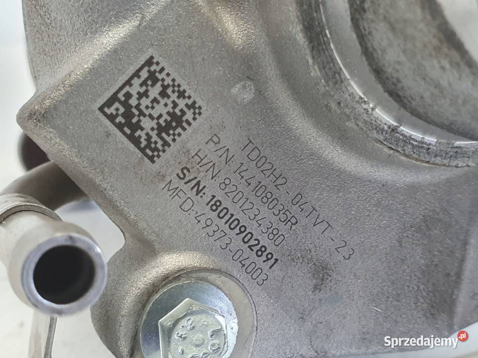 TURBOSPRĘŻARKA Renault Captur 09 TCe turbo lubelskie Rudka sprzedam