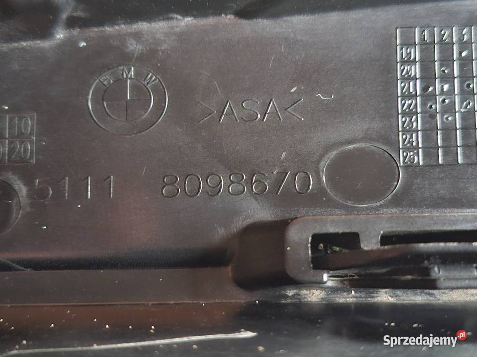 BMW 5 G30 LCI MPAKIET KRATKA ZDERZAKA PRAWY wielkopolskie sprzedam