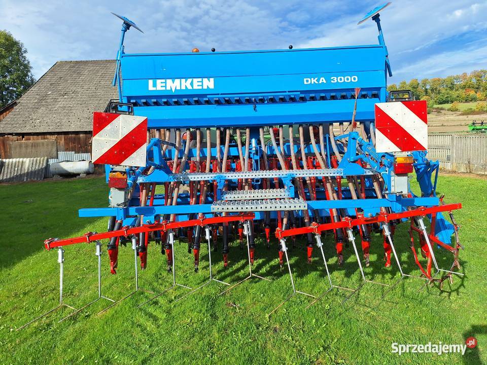 Agregat Uprawowo Siewny Lemken dka 3000 Rabe Miechów
