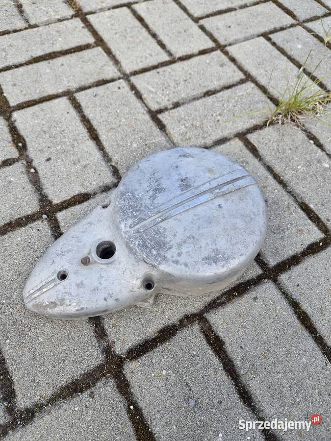 Dekiel silnika lewy WSK 125 pokrywa iskrownika lubelskie Janów Lubelski