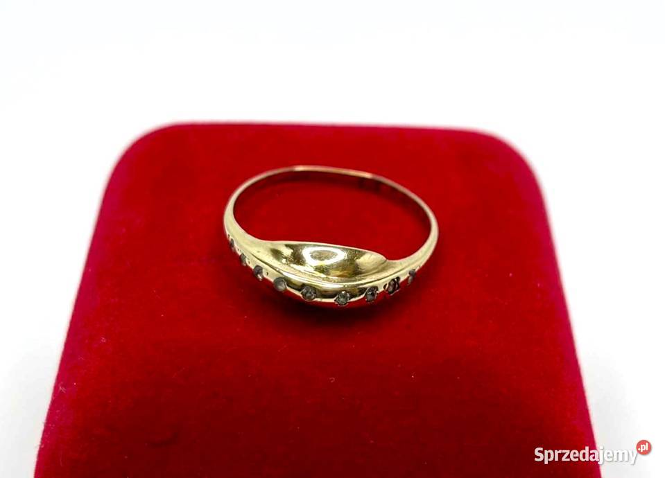 Złoty Pierścionek pr 585 18g R16 Elbląg