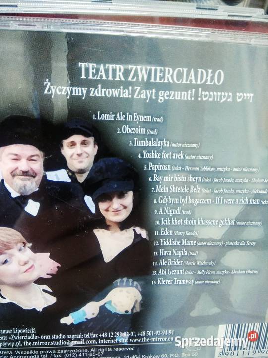 Piosenki żydowskie antykwariaty muzyczne Warszawa
