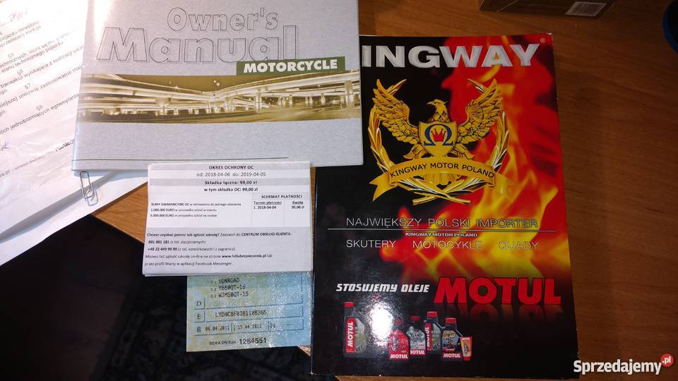 Kingway vonroad Dąbrowa Górnicza sprzedam