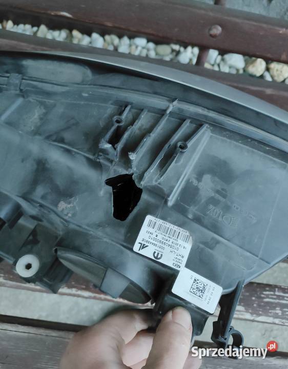 Lampa lewa przód Fiat Tipo II uszkodzona osobowe Wolbrom