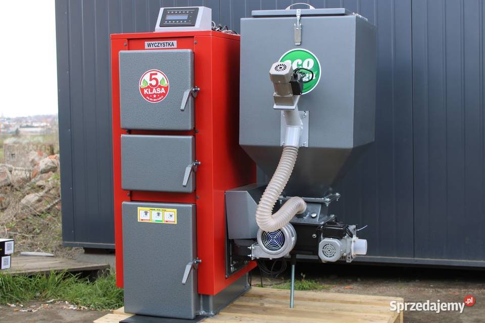 Kocioł z podajnikiem pellet ekogroszek Technix ekogroszek Pleszew
