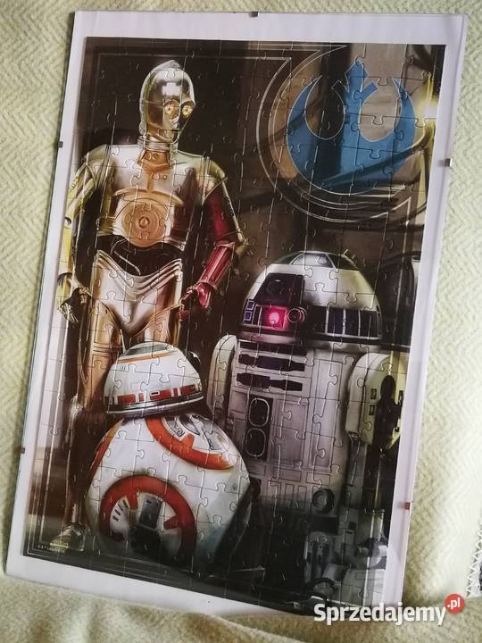 Obraz Star Wars Droidy Puzzle w antyramie 45x30 zachodniopomorskie Szczecin
