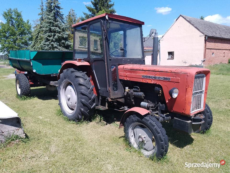 Ursus C 355 zarejestrowany sprawny przyczepa Napęd 2x4 Zbąszyń sprzedam