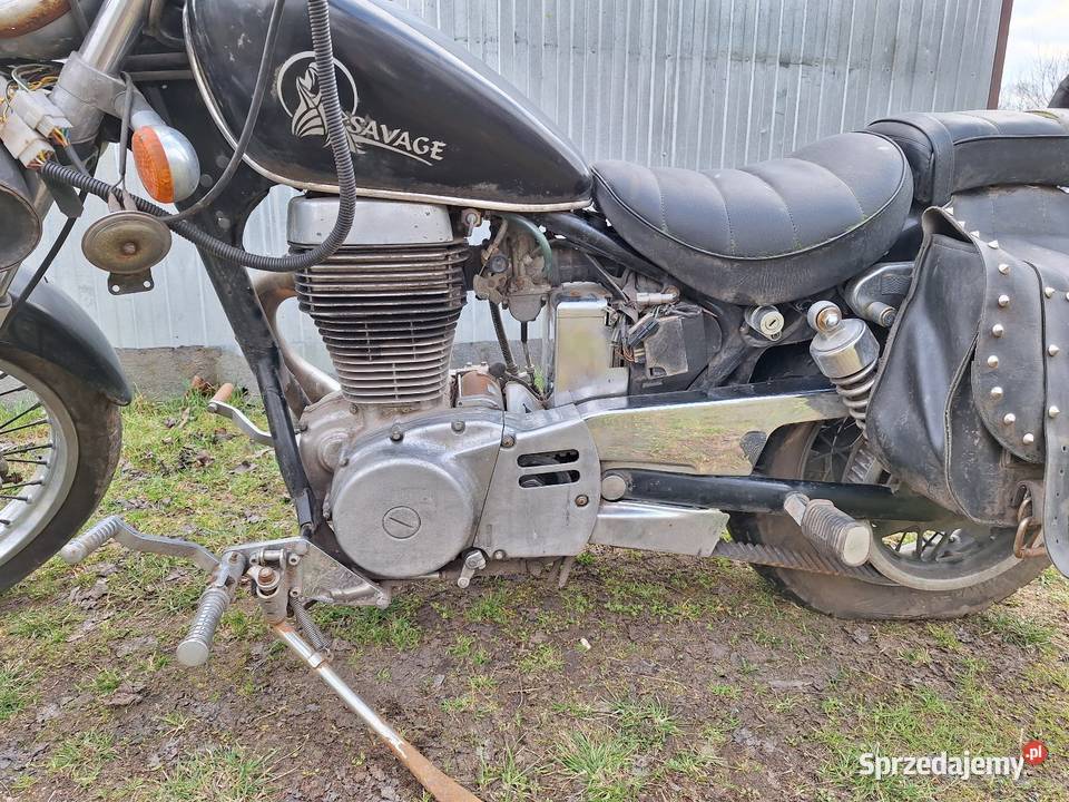Suzuki LS 650 Savage części błotnik kierownica Jelenia Góra