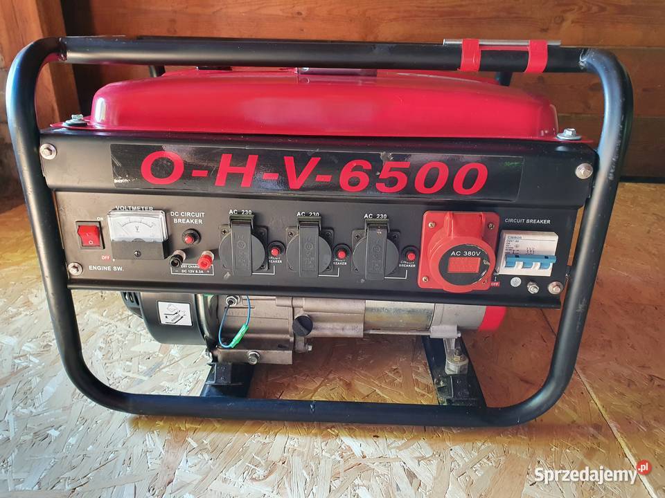 Generator prądu agregat prądotwórczy OHV6500 Wągrowiec