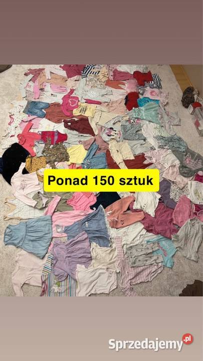 Mega paka ubrań dziewczęcych paka ubranek Słupsk